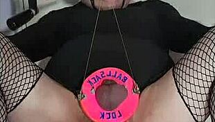 Crossdressing Sissy Explores Self in BDSM Session