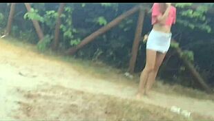 Public Masturbation Tease