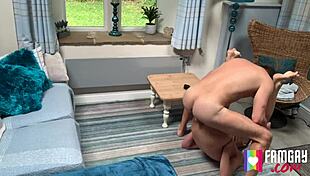 Kendrick thomas gives foot massage to james keresford