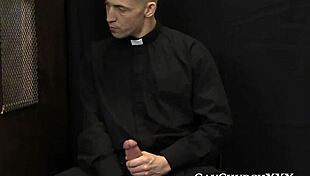 Blonde Priest Confesses Impure Gay Deeds