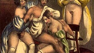 Vintage cartoon illustration details