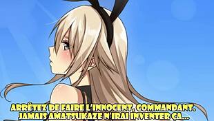 Shimakaze is gonna turn you into her anal slave, dude