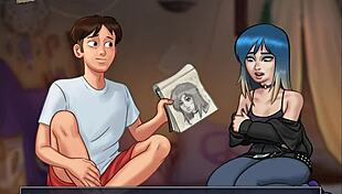 summertime saga 89 features hentai tits and big ass in erotic game cartoon