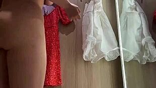 big dick pounds tight ass in public!