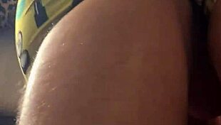 amateur gay couple hanging out at home