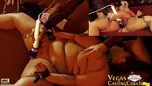 Black Bbw Submissive Edged And Anal Fucked Blindfolded