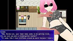 Cuckold watches old man use toys on hentai girl