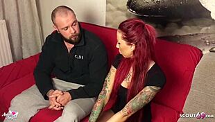 Redhead German Teen Needs Cash For Doggystyle Sex