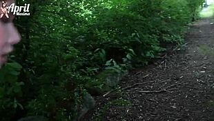 April Maxima lost in forest, hardcore banged by two BBC 😱