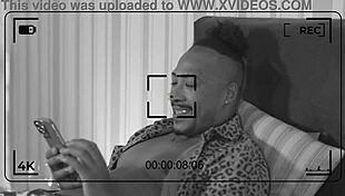 Behind the scenes, a Latina star licks pussy and takes monster cock anal.