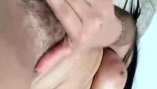 Latina Amateur Ejaculates Heavily