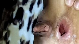 wife taking that monster cock in deep anal action 😏