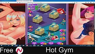 Free to play anime game with athletic theme