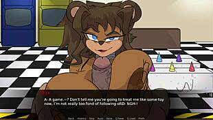 soft pillowy boobs around my dick in fnaf game boobjob! 😘