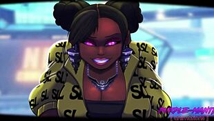 Watch Chun-Li as shadow lady riding hard in battle hub for creampie!