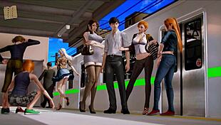 academy 214 episode in anime game style