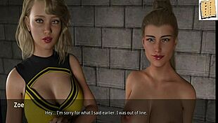 Cowgirl riding with sexy blonde!