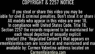 Curvaceous Carmen Valentina In Anime Lingerie