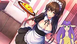 Sexy Ninja Maid Submits to Master in Intense Game
