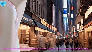 21yo blonde doll visits new york in hentai joi