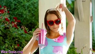 i'm watching these skinny teens with glasses licking each other so hotly