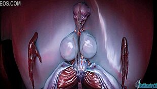 Dasharky3d features doom summoner in hentai anime with cum and pussy