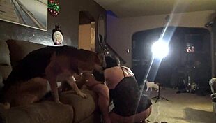 Pregnant Milf Enjoys Intimate Creampie Moment