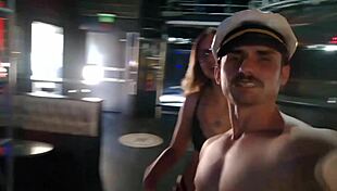 Captain Dick feels excitement at Orfeu Night Club