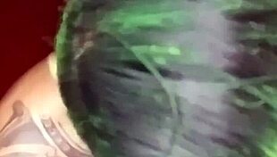 Bold 2019 joker jacks his dick in cosplay.