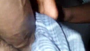 Specific Scene of Pretty Blonde Slut Sucking Big Black Cock with Cum