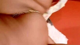 Shaved Pussy Teased by Hard Cock Action!