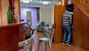 i fucked my neighbor's boyfriend, got so horny and satisfied with that ass secretly