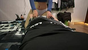 What a blowjob from my friend's wife!