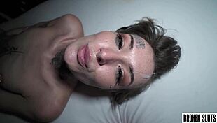 Living school desk begs for throatpie