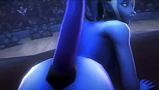 3D porn game with big dick and anal action in Colosseum of lust