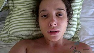 Super Busty Gia Paige Hooks Up POV in a Holiday Room