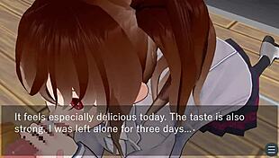 Karin Feels Love Under The Desk In Her School Blazer During Oral.