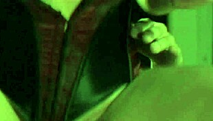 Alexandra performs a cock dance for her birthday celebration