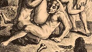 Erotic cartoons and comics from the past