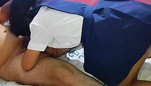 Help Me Make My Quiet Latina Student Moan with Blowjob and Creampie