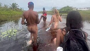 I had an amazing time fucking with my friends in the Bahia swamp