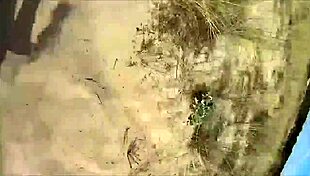 suzisoumise flashes saggy tits and sucks cock on beach