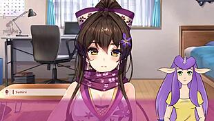 Sexy Ninja Maid Submits to Master in Intense Game