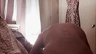 60 plus milf with huge fake boobs rides massive cock