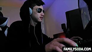 Gamer Stepbro Bangs Stepsis Hard