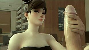 Tracer Feels Intense Pleasure Fucking Guy Hard