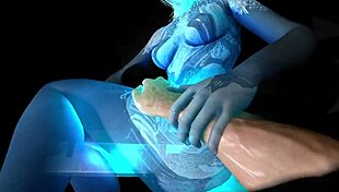 Cortana, do you really love my dick in this 3D hentai scene?