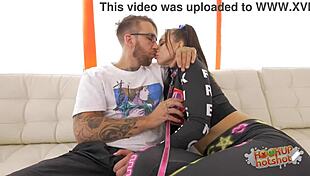 Aidra Fox Dives Into Chocolate Starfish Center on Wild Journey!