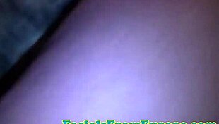 Hot redhead enjoys her creamy facial