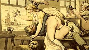 Vintage erotic drawings tease with hidden sensual secrets